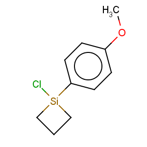 CAS No:251453-07-3 Silacyclobutane,1-chloro-1-(4-methoxyphenyl)-