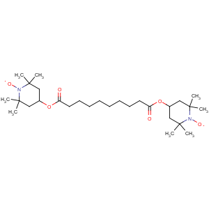 CAS No:2516-92-9 Bis(2,2,6,6-tetramethyl-1-piperidinyloxy-4-yl) sebacate