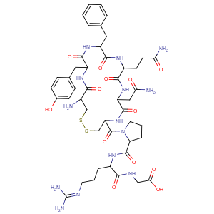 CAS No:25255-33-8 Vasopressin,8-L-arginine-9-glycine- (8CI,9CI)