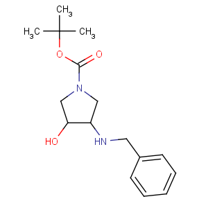 CAS No:252574-03-1 tert-butyl (3S,4S)-3-(benzylamino)-4-hydroxypyrrolidine-1-carboxylate