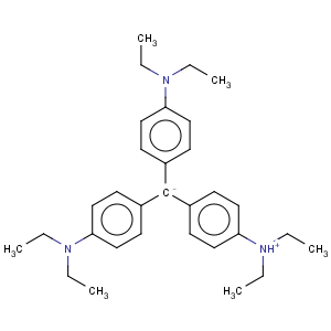 CAS No:25275-06-3 bis[4-(diethylamino)phenyl][4-(diethylammonio)phenyl]methylium