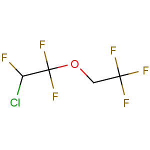 CAS No:25364-98-1 Ethane,2-chloro-1,1,2-trifluoro-1-(2,2,2-trifluoroethoxy)-