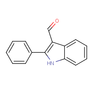 CAS No:25365-71-3 2-phenyl-1H-indole-3-carbaldehyde