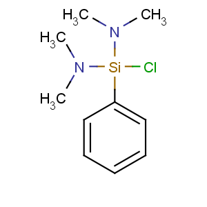 CAS No:25374-10-1 N-[chloro-(dimethylamino)-phenylsilyl]-N-methylmethanamine