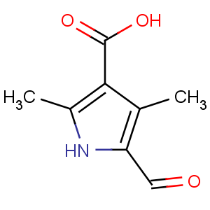 CAS No:253870-02-9 5-formyl-2,4-dimethyl-1H-pyrrole-3-carboxylic acid