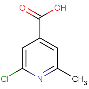 CAS No:25462-85-5 2-chloro-6-methylpyridine-4-carboxylic acid