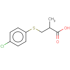 CAS No:254748-99-7 Propanoic acid,3-[(4-chlorophenyl)thio]-2-methyl-