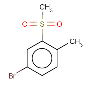 CAS No:254887-17-7 Benzene,4-bromo-1-methyl-2-(methylsulfonyl)-