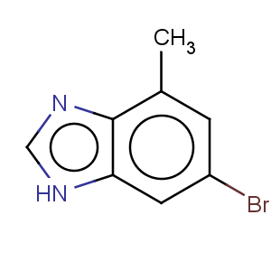 CAS No:255064-10-9 1H-Benzimidazole,5-bromo-7-methyl-