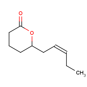 CAS No:25524-95-2 2H-Pyran-2-one,tetrahydro-6-(2Z)-2-penten-1-yl-