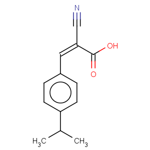 CAS No:25554-21-6 2-Propenoic acid,2-cyano-3-[4-(1-methylethyl)phenyl]-