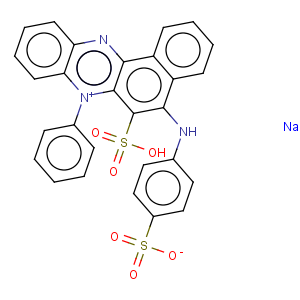 CAS No:25641-18-3 hydrogen 7-phenylsulphonato-5-[(4-sulphonatophenyl)aminobenzo[a]phenazinium, sodium salt