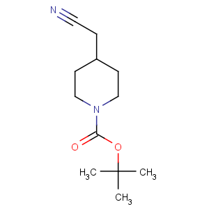 CAS No:256411-39-9 tert-butyl 4-(cyanomethyl)piperidine-1-carboxylate