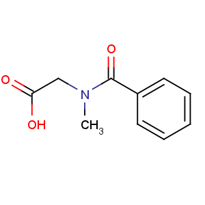 CAS No:2568-34-5 2-[benzoyl(methyl)amino]acetic acid