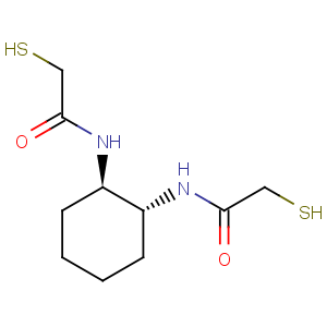 CAS No:257641-01-3 Acetamide,N,N'-(1R,2R)-1,2-cyclohexanediylbis[2-mercapto-, rel-