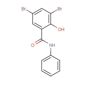 CAS No:2577-72-2 3,5-dibromo-2-hydroxy-N-phenylbenzamide