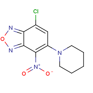 CAS No:257932-07-3 7-chloro-4-nitro-5-piperidin-1-yl-2,1,3-benzoxadiazole
