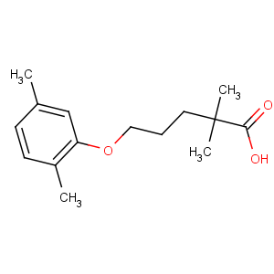 CAS No:25812-30-0 5-(2,5-dimethylphenoxy)-2,2-dimethylpentanoic acid