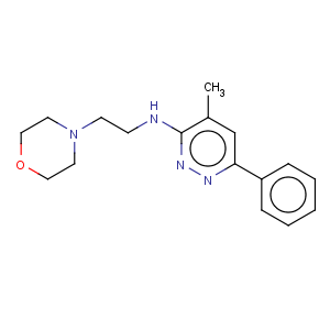 CAS No:25905-77-5 4-Morpholineethanamine,N-(4-methyl-6-phenyl-3-pyridazinyl)-