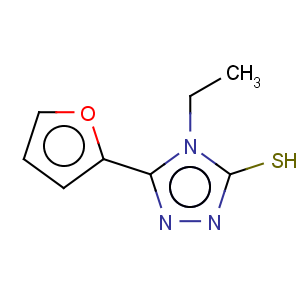 CAS No:259153-94-1 3H-1,2,4-Triazole-3-thione,4-ethyl-5-(2-furanyl)-2,4-dihydro-