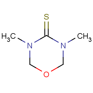 CAS No:25952-35-6 4H-1,3,5-Oxadiazine-4-thione,tetrahydro-3,5-dimethyl-