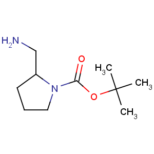 CAS No:259537-92-3 tert-butyl (2R)-2-(aminomethyl)pyrrolidine-1-carboxylate