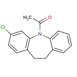CAS No:25961-11-9 1-(2-chloro-5,6-dihydrobenzo[b][1]benzazepin-11-yl)ethanone