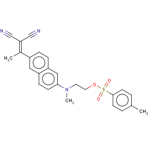 CAS No:259739-02-1 Propanedinitrile,2-[1-[6-[methyl[2-[[(4-methylphenyl)sulfonyl]oxy]ethyl]amino]-2-naphthalenyl]ethylidene]-