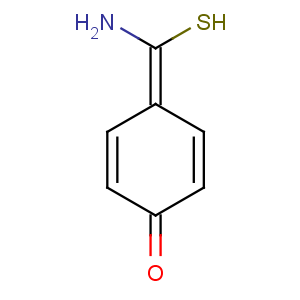 CAS No:25984-63-8 4-[amino(sulfanyl)methylidene]cyclohexa-2,5-dien-1-one
