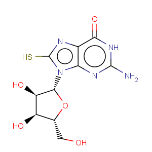 CAS No:26001-38-7 Guanosine,7,8-dihydro-8-thioxo-