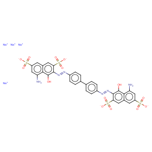 CAS No:2602-46-2 2,7-Naphthalenedisulfonicacid,3,3'-[[1,1'-biphenyl]-4,4'-diylbis(2,1-diazenediyl)]bis[5-amino-4-hydroxy-,sodium salt (1:4)