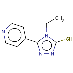 CAS No:26029-01-6 3H-1,2,4-Triazole-3-thione,4-ethyl-2,4-dihydro-5-(4-pyridinyl)-