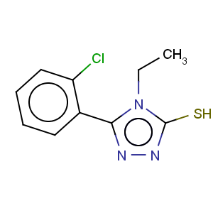 CAS No:26029-13-0 5-(2-chlorophenyl)-4-ethyl-4h-1,2,4-triazole-3-thiol