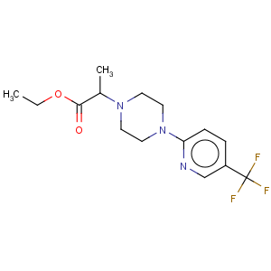 CAS No:260555-47-3 1-Piperazineaceticacid, a-methyl-4-[5-(trifluoromethyl)-2-pyridinyl]-,ethyl ester