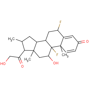 CAS No:2607-06-9 (6S,8S,9R,10S,11S,13S,14S,16R,17S)-6,<br />9-difluoro-11-hydroxy-17-(2-hydroxyacetyl)-10,13,16-trimethyl-7,8,11,12,<br />14,15,16,17-octahydro-6H-cyclopenta[a]phenanthren-3-one