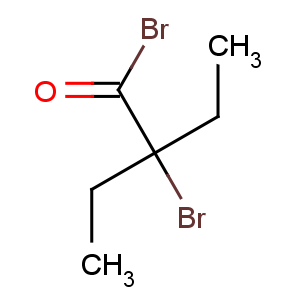 CAS No:26074-53-3 Butanoyl bromide,2-bromo-2-ethyl-