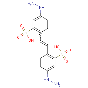 CAS No:26092-49-9 5-hydrazinyl-2-[(E)-2-(4-hydrazinyl-2-sulfophenyl)ethenyl]<br />benzenesulfonic acid