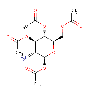 CAS No:26108-75-8 b-D-Glucopyranose,2-amino-2-deoxy-, 1,3,4,6-tetraacetate
