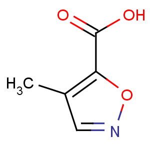 CAS No:261350-46-3 4-methyl-1,2-oxazole-5-carboxylic acid
