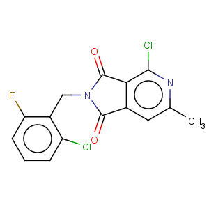 CAS No:261363-77-3 1H-Pyrrolo[3,4-c]pyridine-1,3(2H)-dione,4-chloro-2-[(2-chloro-6-fluorophenyl)methyl]-6-methyl-