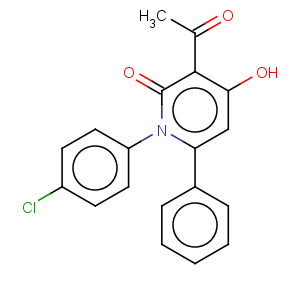 CAS No:261505-54-8 3-Acetyl-1-(4-chloro-phenyl)-4-hydroxy-6-phenyl-1H-pyridin-2-one