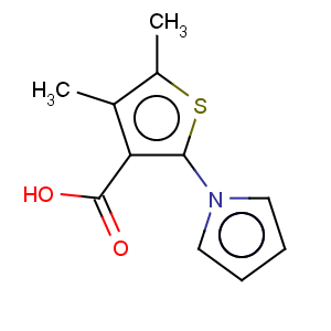 CAS No:26176-19-2 4,5-dimethyl-2-(1H-pyrrol-1-yl)thiophene-3-carboxylic acid