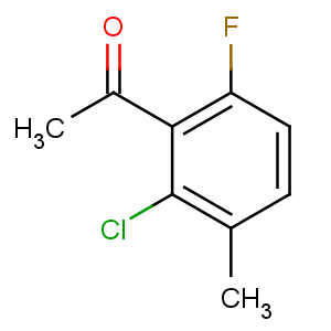 CAS No:261762-63-4 1-(2-chloro-6-fluoro-3-methylphenyl)ethanone