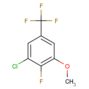 CAS No:261763-01-3 1-chloro-2-fluoro-3-methoxy-5-(trifluoromethyl)benzene