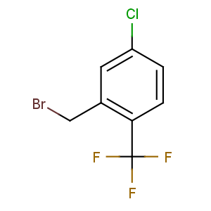 CAS No:261763-24-0 2-(bromomethyl)-4-chloro-1-(trifluoromethyl)benzene