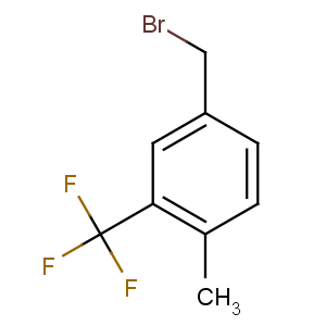 CAS No:261952-19-6 4-(bromomethyl)-1-methyl-2-(trifluoromethyl)benzene