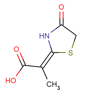 CAS No:26239-22-5 methyl-(4-oxo-1,3-thiazolidin-2-ylidene)acetate