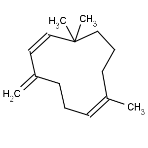 CAS No:26259-79-0 1,6-Cycloundecadiene,1,8,8-trimethyl-5-methylene-, (1E,6E)-