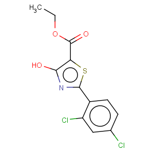 CAS No:262856-01-9 5-Thiazolecarboxylicacid, 2-(2,4-dichlorophenyl)-4-hydroxy-, ethyl ester