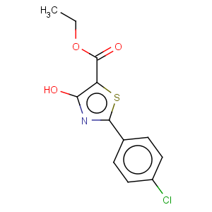 CAS No:263016-08-6 5-Thiazolecarboxylicacid, 2-(4-chlorophenyl)-4-hydroxy-, ethyl ester